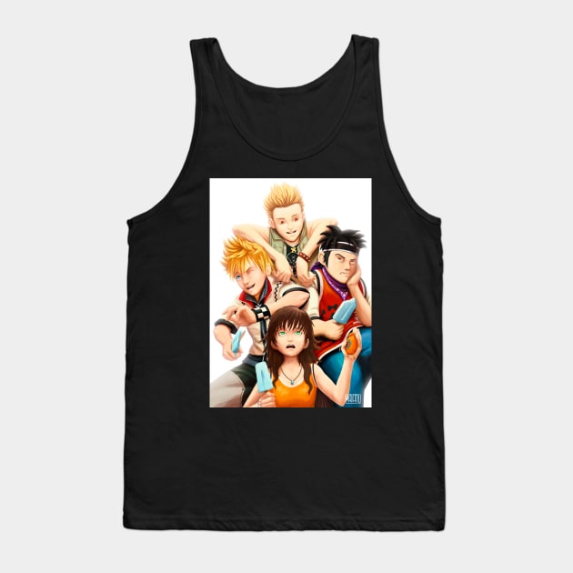 Twilight Town Gang Tank Top by FerMaiaru